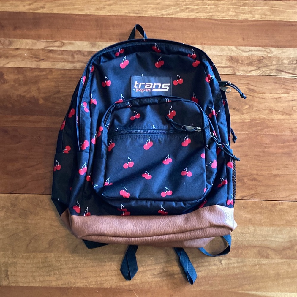 Trans by Jansport Cherry Print Supermax Backpack